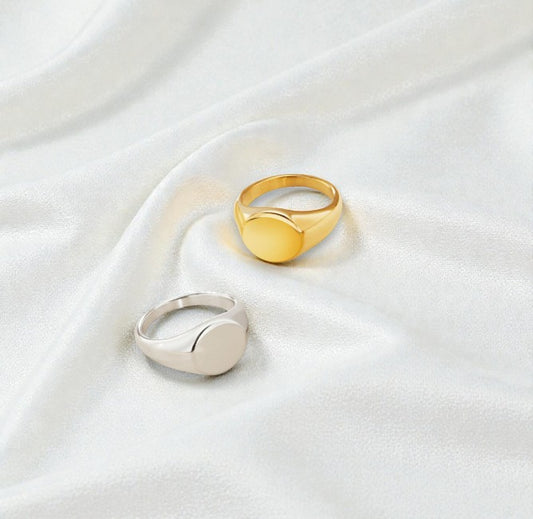 Personalized Ring Gold/Silver